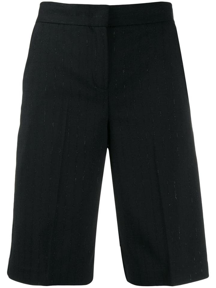Pinko Metallic Threading Shorts - Black