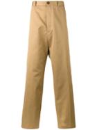 Balenciaga Skater Trousers, Men's, Size: 46, Brown, Cotton/polyester
