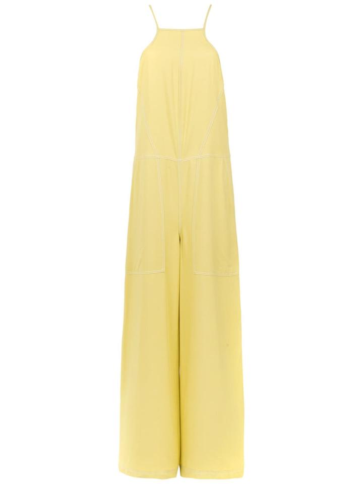 Mara Mac Wide Legs Jumpsuit - Yellow & Orange