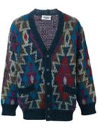 Missoni Vintage Aztec Intarsia Cardigan