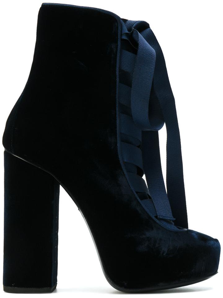 Rue St Rupert Street Boots - Blue