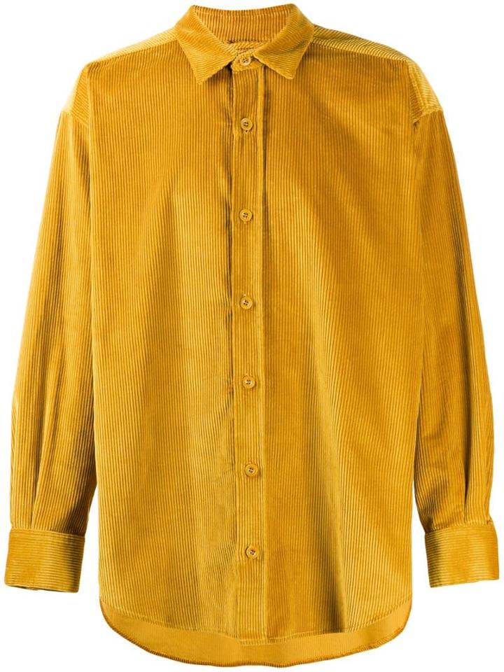 Katharine Hamnett London Corduroy Shirt - Yellow