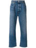 Levi's 501 Fashion Bunker Straight Leg Jeans - Blue