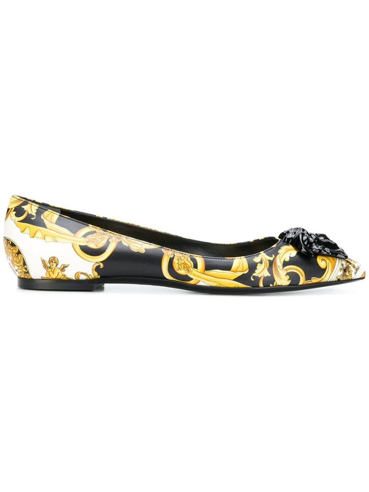 Versace Barocco Palazzo Flats - Black