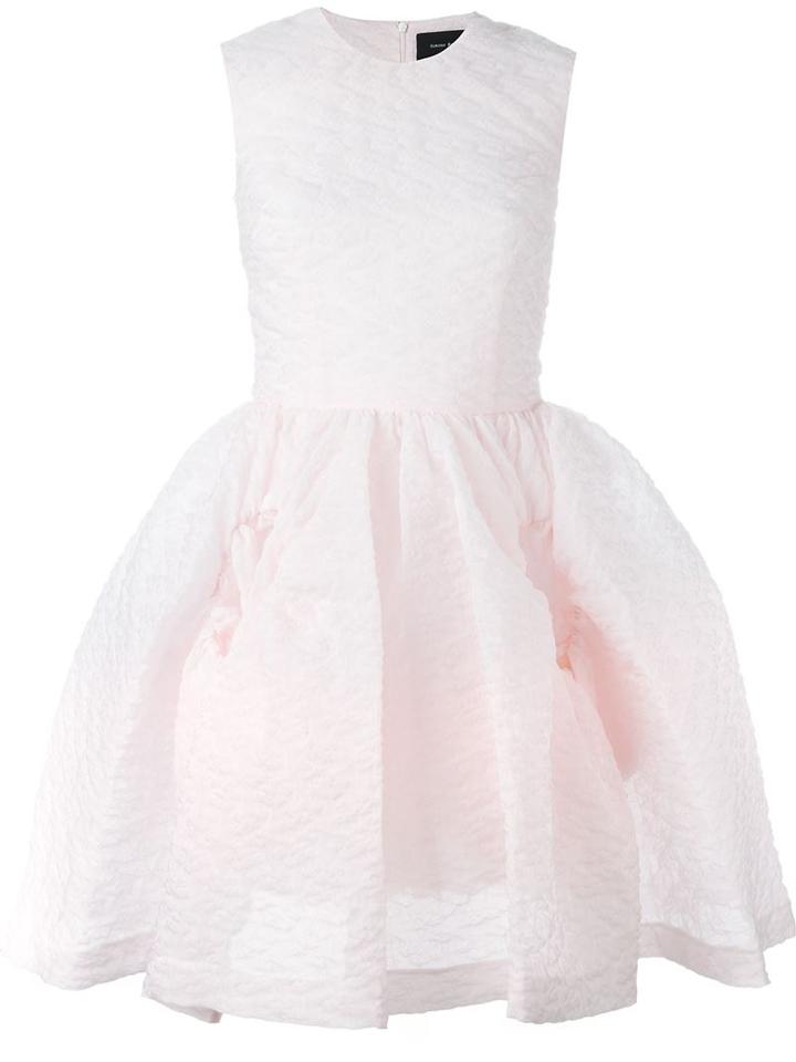 Simone Rocha Voluminous Cloqué Dress