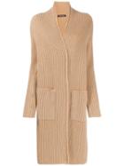 Iris Von Arnim Ribbed Knit Cardigan - Neutrals