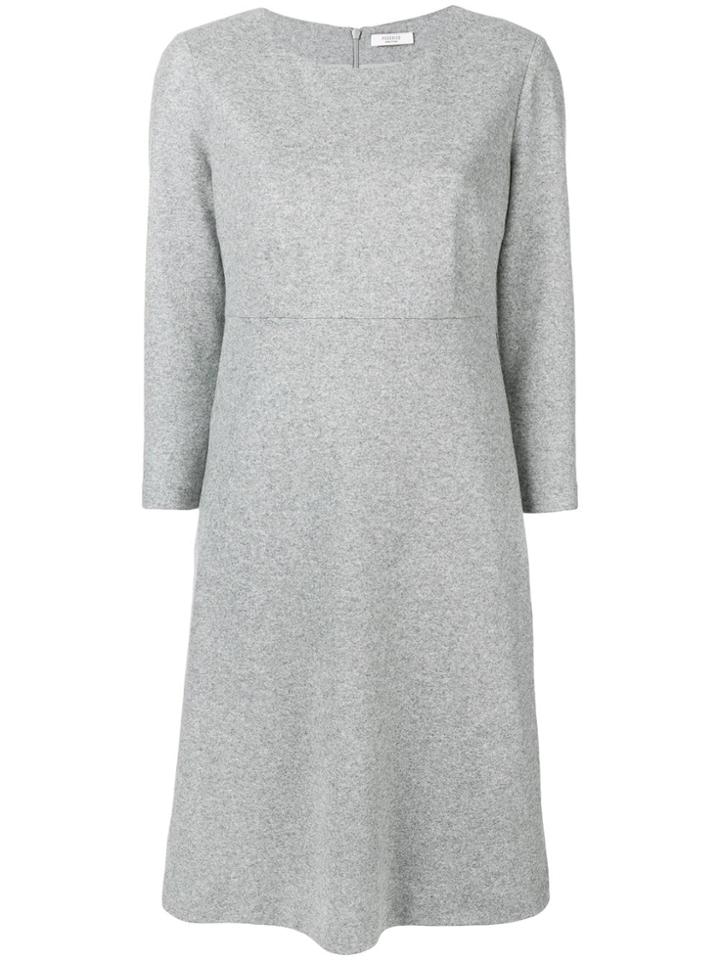 Peserico Knitted Shift Dress - Grey