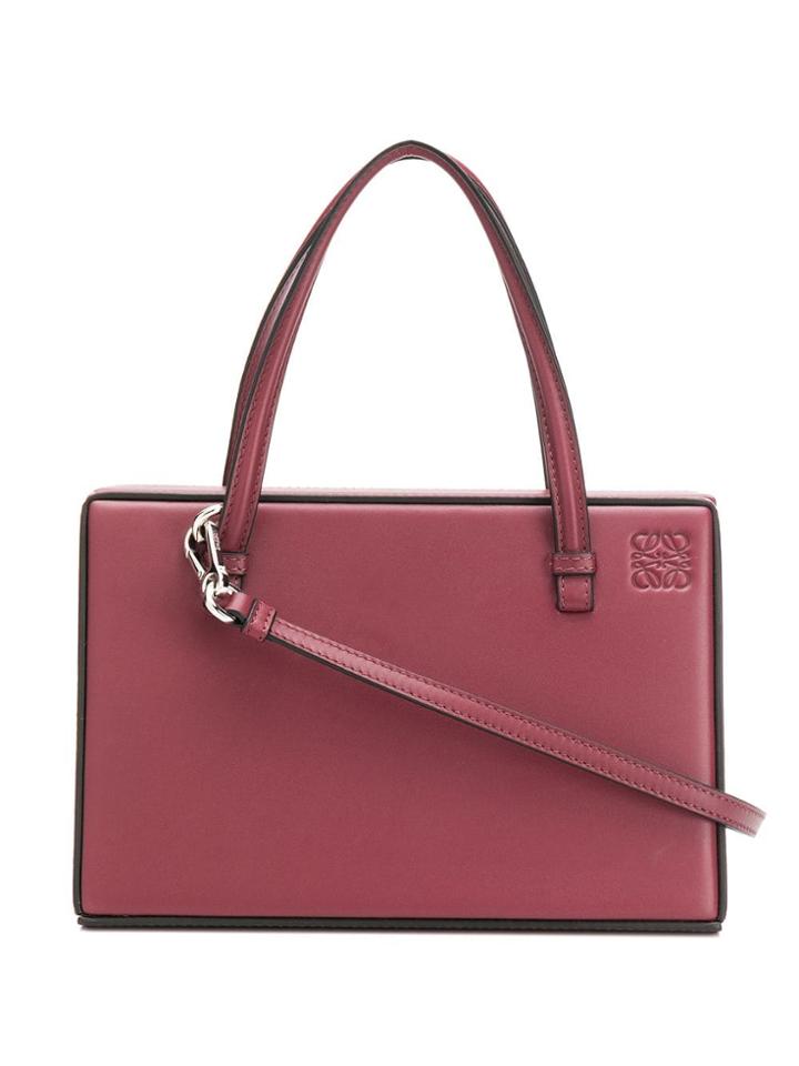 Loewe Round Top Tote - Purple