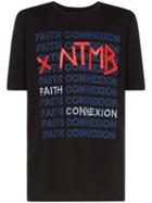Faith Connexion X Ntmb Logo Cotton T-shirt - Black