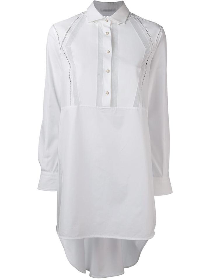 Ermanno Scervino Lace Detail Long Blouse
