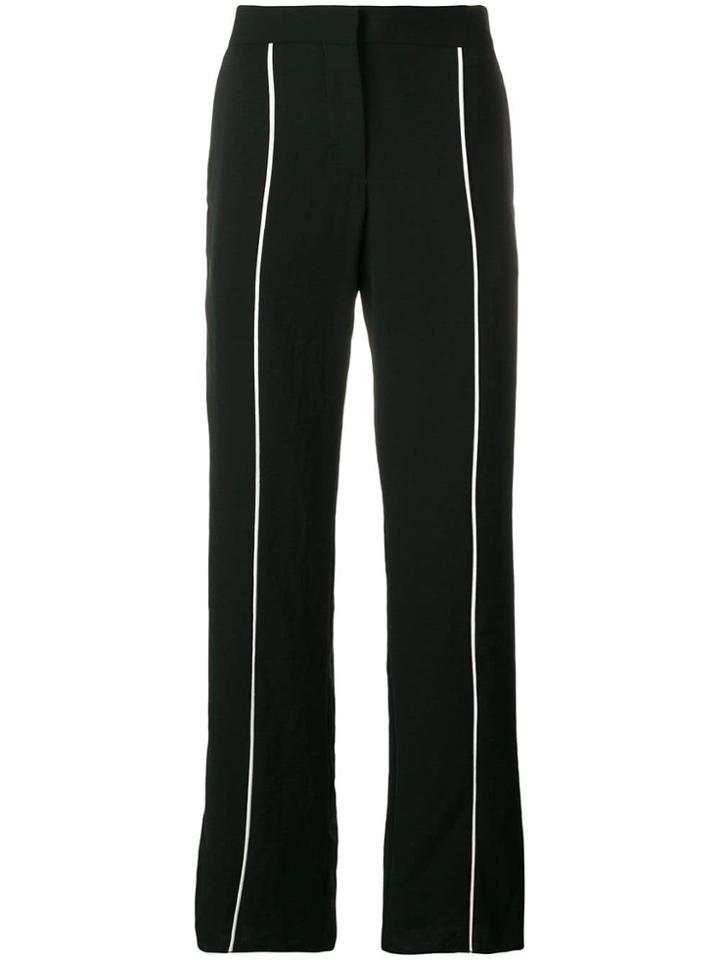 Loewe Piping Trousers - Black