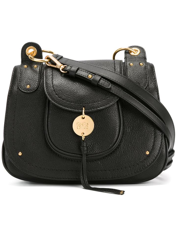See By Chloé Saddle Crossbody Bag, Women's, Black, Leather