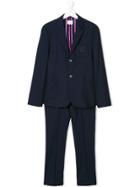 Fendi Kids Classic Two-piece Suit - Blue