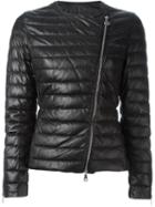 Moncler Amey Jacket, Women's, Size: 1, Black, Lamb Skin/polyamide/feather Down