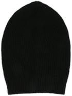 Rick Owens Knit Beanie, Men's, Black, Nylon/cashmere/wool