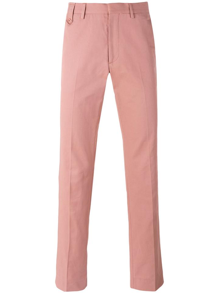 Stella Mccartney - Chino Trousers - Men - Cotton - 46, Pink/purple, Cotton