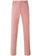 Stella Mccartney - Chino Trousers - Men - Cotton - 46, Pink/purple, Cotton