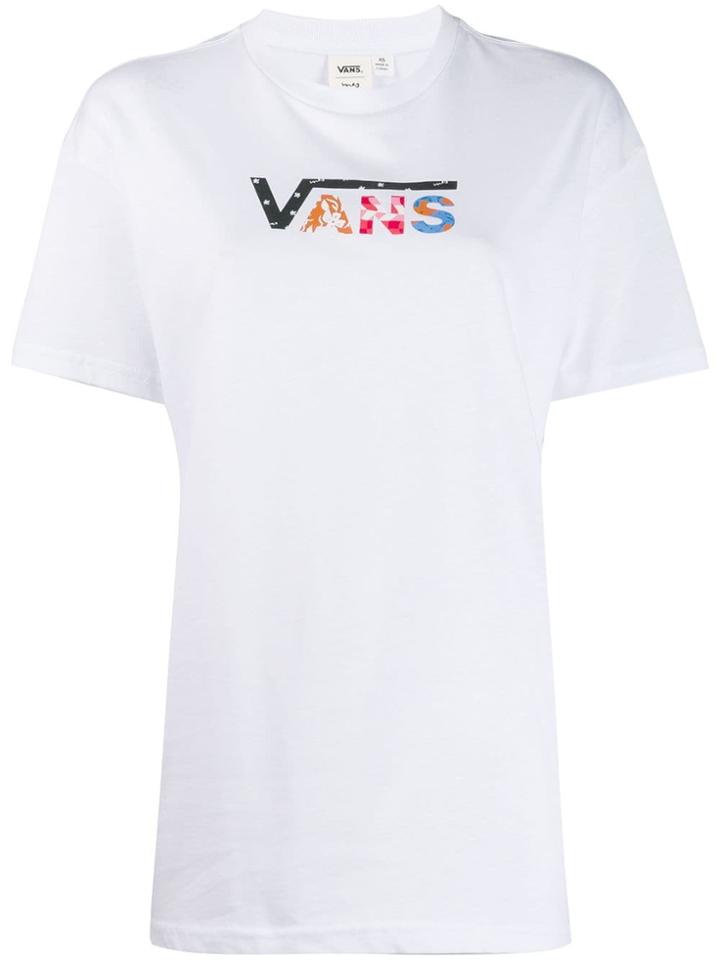 Vans Patterned Logo T-shirt - White