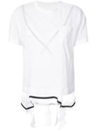 Sacai Mesh Layer T-shirt - White