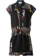 Jean Paul Gaultier Egyptian Print Shirt Dress