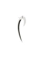 Shaun Leane Black Spinel Hook Earring - Metallic