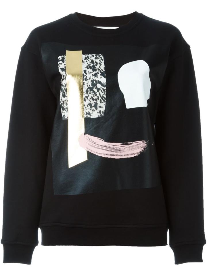 Mcq Alexander Mcqueen Abstract Face Print Sweatshirt