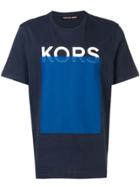 Michael Michael Kors Logo T-shirt - Blue