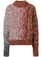 Victoria Beckham Chunky Mix Sweater - Red