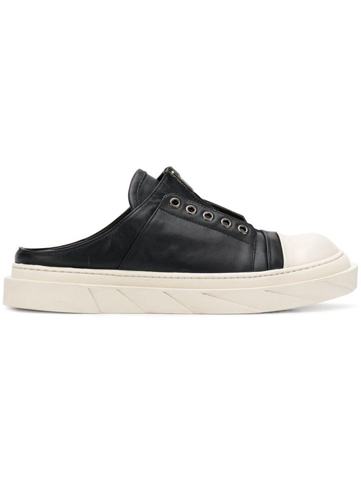 D By D Sneaker-style Slippers - Black