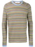 Pringle Of Scotland Striped Sweater - Blue