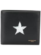 Givenchy Star Logo Bi-fold Wallet - Black