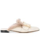 Bally Janesse Mules - Nude & Neutrals