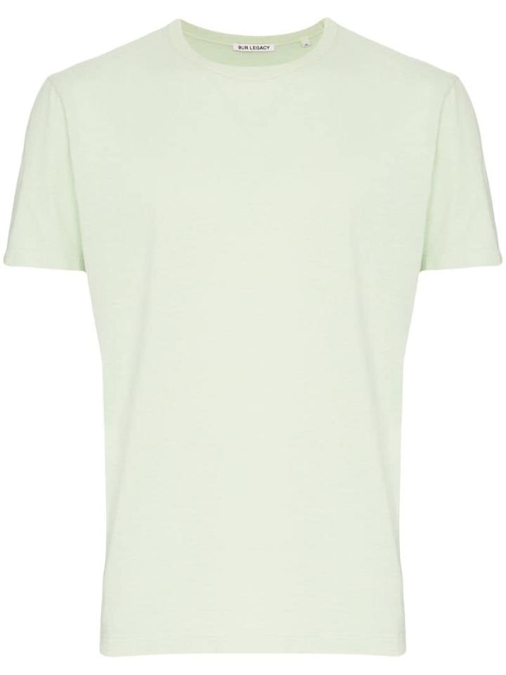 Our Legacy Short Sleeve Cotton T-shirt - Green