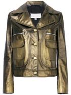 Maison Margiela Front Button Jacket - Metallic