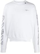 Off-white Abstract Logo Print Sweatshirt