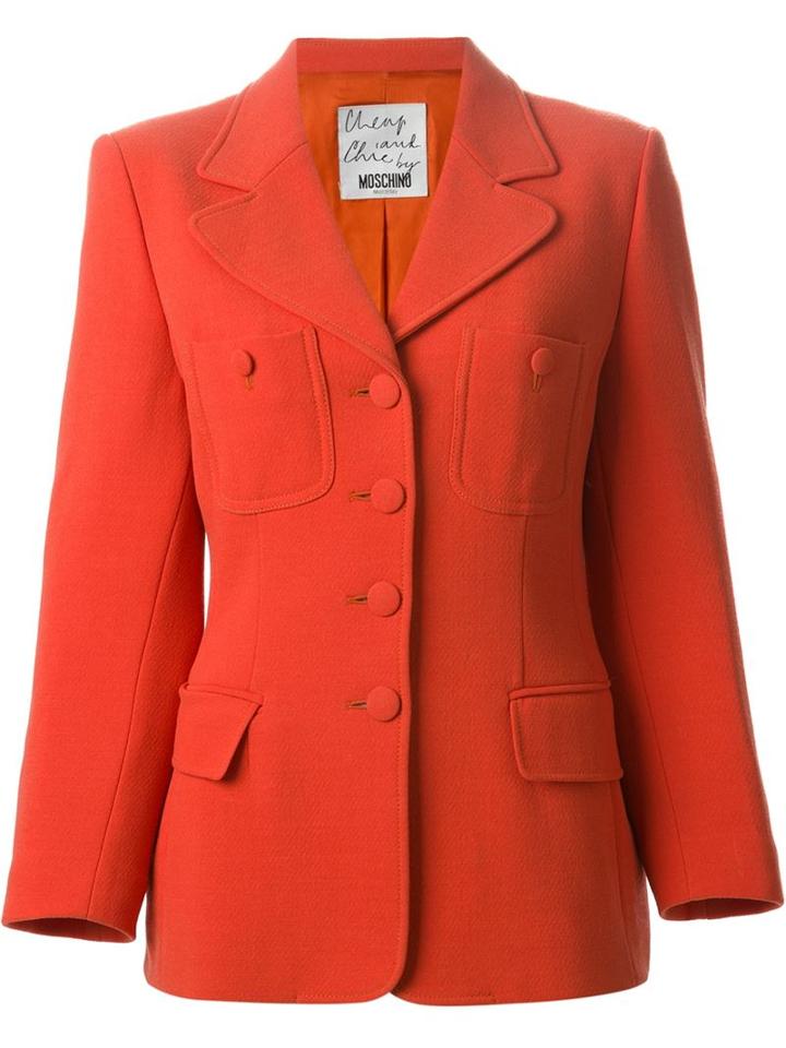 Moschino Vintage Front Button Blazer