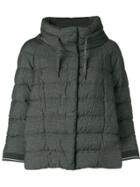 Herno Short Padded Jacket - Grey