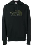 The North Face Logo Print Hoodie - Black