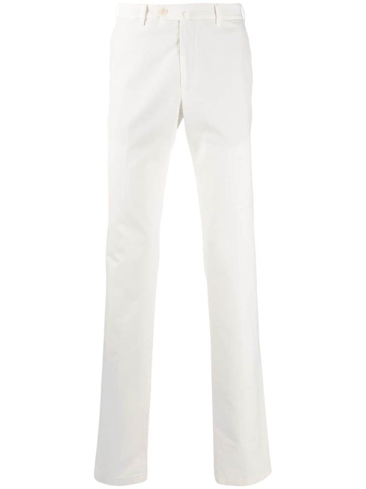 Loro Piana Slim-fit Tailored Trousers - White