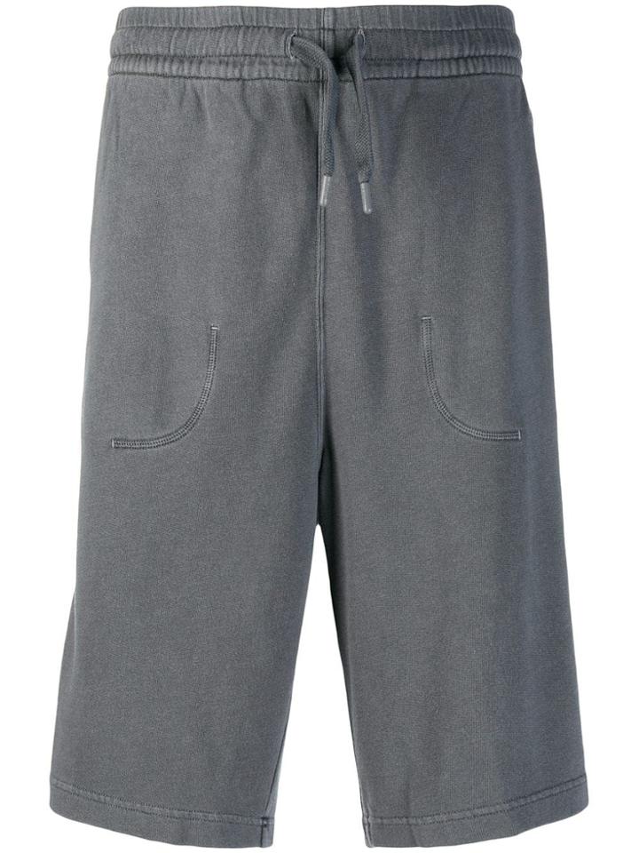 Z Zegna Knee-high Track Shorts - Grey