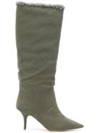 Yeezy Pointed Toe Boots - Green
