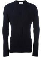 Ami Alexandre Mattiussi Oversize Crew Neck Sweater, Size: Medium, Blue, Merino
