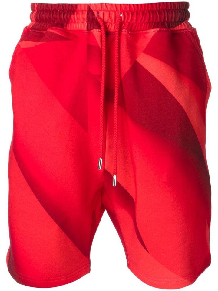 Christopher Kane Pages Print Track Shorts