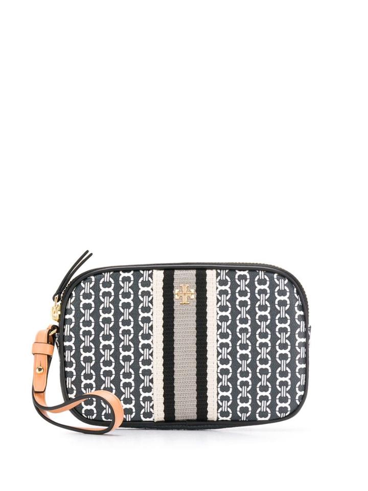 Tory Burch Gemini Clutch Bag - Black