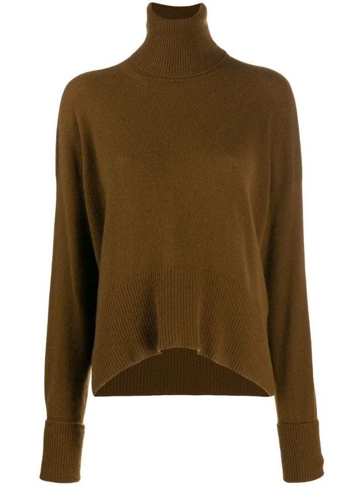 Maison Flaneur Roll Neck Sweater - Brown