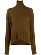 Maison Flaneur Roll Neck Sweater - Brown