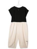Little Creative Factory Kids Contrast Jumpsuit - Black