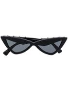 Valentino Eyewear Vltn Cat-eye Sunglasses - Black