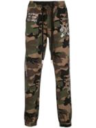Haculla Mask Off Woven Joggers - Green