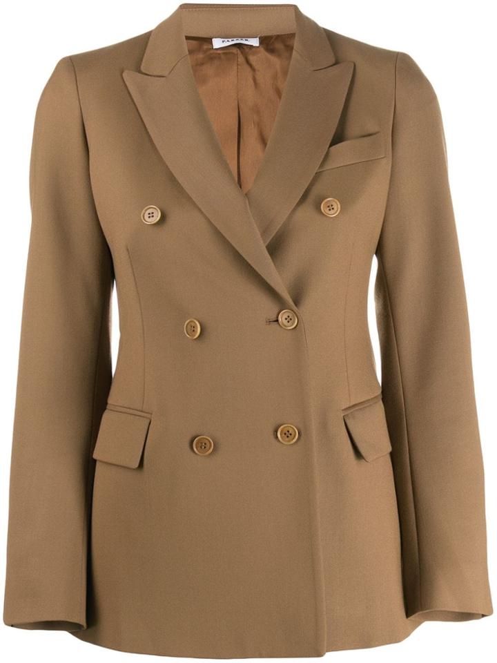 P.a.r.o.s.h. Double-breasted Blazer - Neutrals